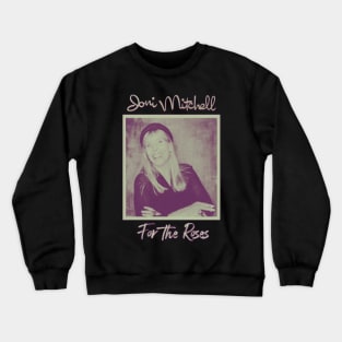 joni mitchell classic retro 80s Crewneck Sweatshirt